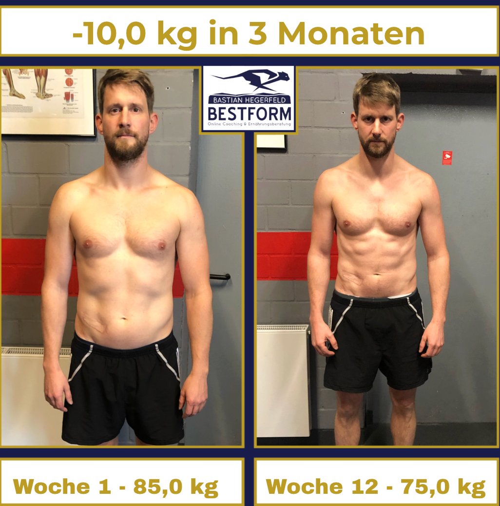 -10 kg in 3 Monaten